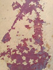 Rusty metal texture, rusty brown metal sheet.