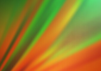 Light Green, Red vector backdrop with long lines.