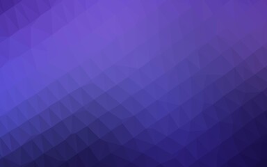 Obraz premium Light Purple vector polygonal pattern.