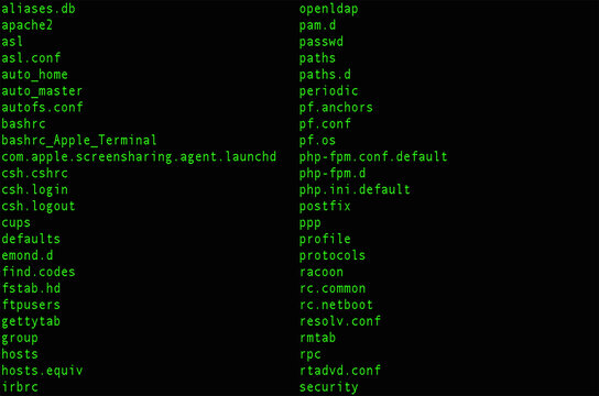Computer command line black background and green text. shell command connects the store server in the network. The command line typing in the terminal on the pc. - Powered by Adobe