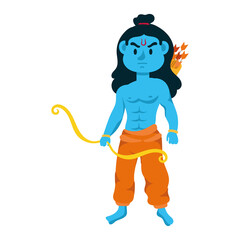 rama god with arch character