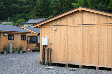 被災地仮設住宅