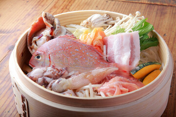 海鮮せいろ蒸し