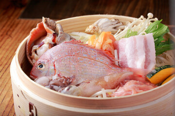 海鮮せいろ蒸し