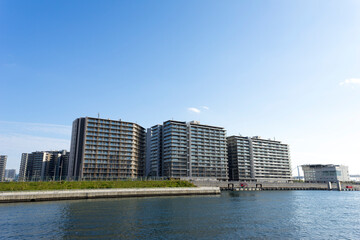 東京晴海の新しいアパートメント
