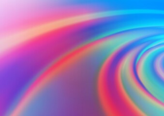 Light Blue, Red vector blurred and colored template.