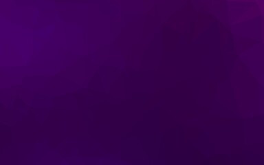 Dark Purple vector triangle mosaic cover.