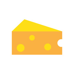 Cheese icon design isolated on white background