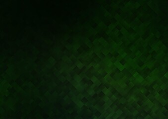 Dark Green vector backdrop with rectangles, squares.
