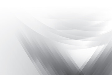 Abstract geometric white and gray color background. Vector, illustration.	