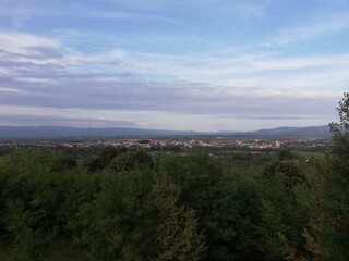 Obraz premium view of the city