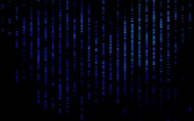 Dark BLUE vector backdrop with long lines.