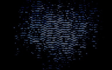 Light BLUE vector pattern with spheres.