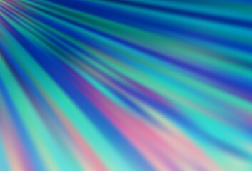 Light BLUE vector background with straight lines.