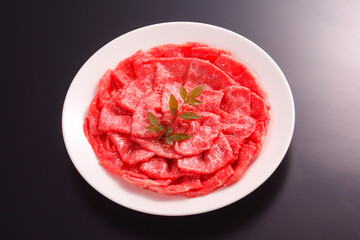 霜降り牛肉