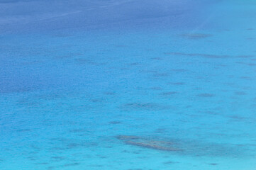 南の島の青い海