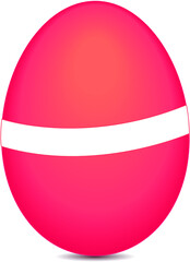 pink easter egg