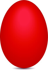 red easter egg