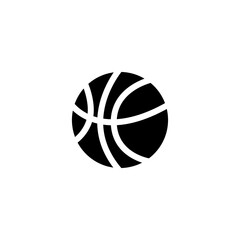basketball icon vector symbol template