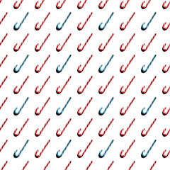 Christmas pattern on a white background. Christmas cane pattern.
new year pattern