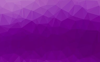 Obraz premium Light Purple vector blurry triangle texture.