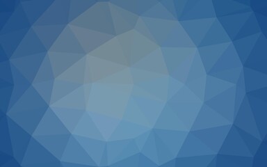 Light BLUE vector blurry triangle texture.