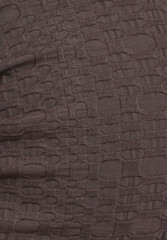 Brown fabric close-up