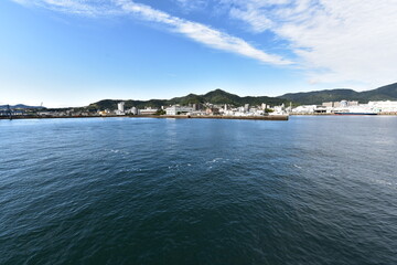 日本の呉の艦船