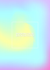 Modern banner background gradient template