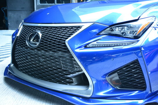 Lexus rcf in Bonifacio Global City, Taguig, Philippines