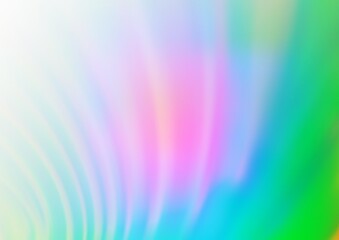 Light Multicolor, Rainbow vector abstract blurred pattern.