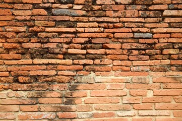 old brick wall texture for background