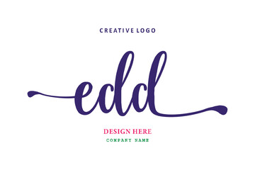 logo composition of the letter EDD is simple, easy to understand and authoritative