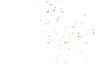 Light Green vector pattern with symbol of cards.