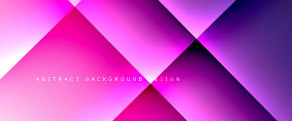 Fototapeta premium Fluid gradients with dynamic diagonal lines abstract background. Bright colors with dynamic light and shadow effects. Vector wallpaper or poster