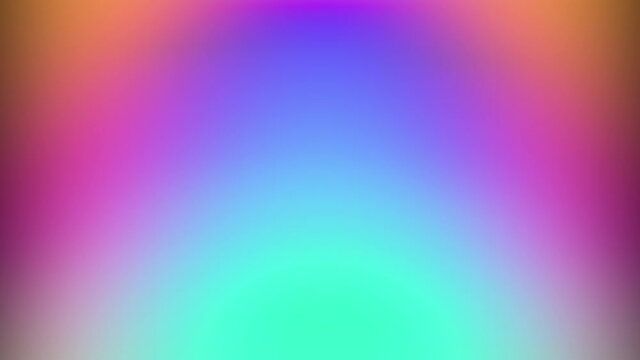 Abstract animated background, colored light wave