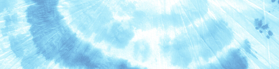 Tie Dye Shirt. Maritime Aquarelle Illustration. 