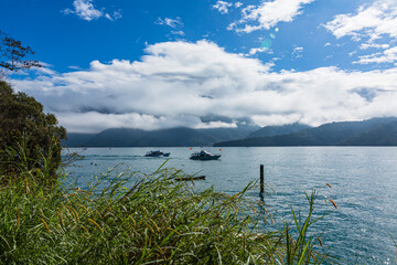 台湾　日月潭の風景
