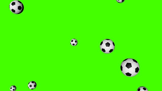 The exploding soccer ball, 3d Rendering