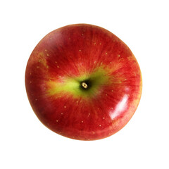 リンゴ　切り抜き 3　真上