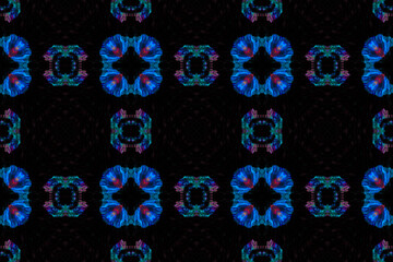 Ethnic Abstract Watercolor Pattern. 