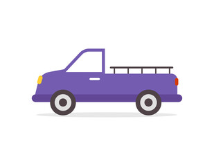 Car flat design. Vector illustration