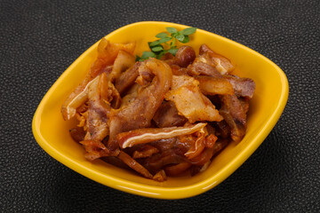 Pork ear snack