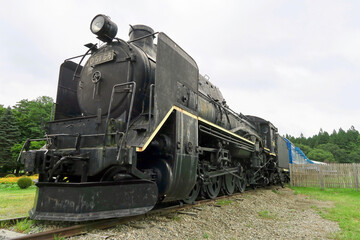 Plakat D51形式蒸気機関車（小岩井農場）