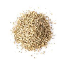 Oregano spice isolated on white background