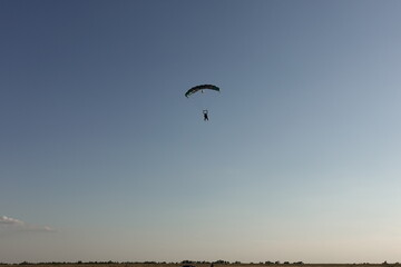 parachute jumping