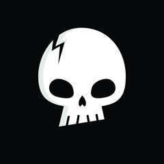 Skull Silhuette illustration
