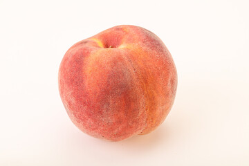 Fresh ripe sweet peach fruit