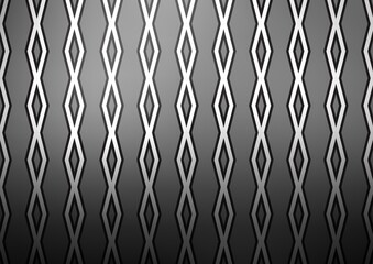 Naklejka premium Dark Silver, Gray vector layout with lines, rectangle.