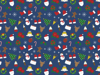 Christmas background illustration / vector